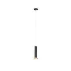 9011446 Висечка светилка Luvia златно со црно LED 1XGU10 Nova Luce